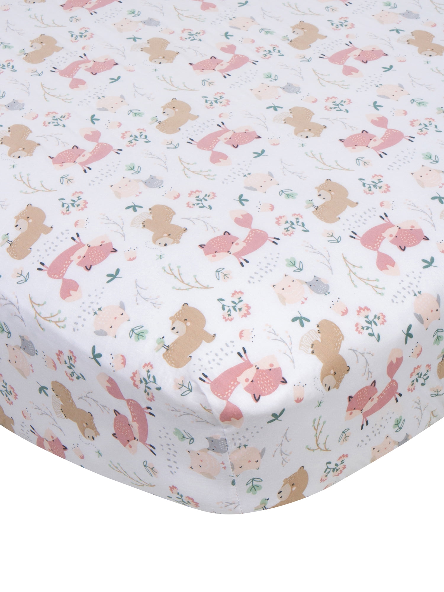 Baby Girl Floral Fitted Crib Sheet Toddler Bed Mattresses fits Standard Crib 