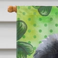 thumbnail image 3 of Carolines Treasures BB9873CHF Newfoundland Puppy St Patricks Flag Canvas House Size  Large multicolor, 3 of 4