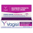 thumbnail image 4 of (2 pack) Vagisil Maximum Strength Feminine Anti-Itch Creme with Benzocaine for Women, Strongest Medicine for Intense Itch, Gynecologist Tested, Fast-Acting, Works on Contact, 1 oz, 4 of 9