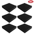 thumbnail image 1 of 6 paneles acústicos de espuma insonorizante para salas de piano y estudios de grabación con absorción de sonido, de color negro, 1 of 8