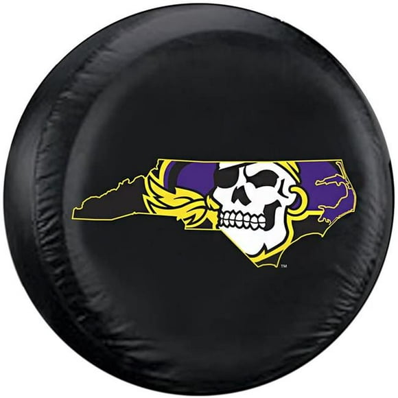 NCAA Alternate East Carolina Pirates Tire Cover - Standard Size