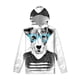 thumbnail image 3 of Sudadera con capucha con estampado 3D de perros y mascotas coloridas para hombres y niños, jersey con gráficos de animales de husky siberiano, ropa de calle, sudaderas casuales, 3 of 5