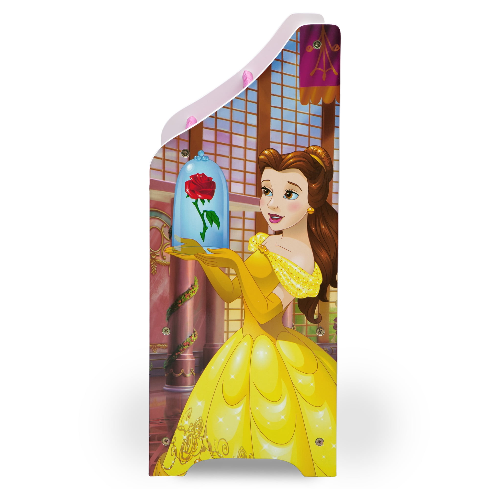 disney princess book & toy organizer by delta children