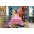 thumbnail image 2 of Juego de Sábanas Polares Individual We2 Dream Textura Polar - Uso All-Season - Ideal para dormitorios con aireacondicionado - Ajuste Perfecto hasta 30cm- Color Rosa, 2 of 12