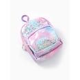 thumbnail image 3 of Wonder Nation Mini Backpack Clip-on Storage Pouch, Pastel Multicolor, Girls, 3 of 4
