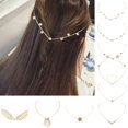 thumbnail image 2 of Femmes Bandeau Mode Strass Fleur Perle Mariage Coiffe Cheveux Bijoux, 2 of 10