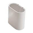 thumbnail image 3 of Cocina de polvo nórdico Desgastamiento de la cocina moderna recipiente de basura de basura del baño puede ser resistente lata de basura delgada para con tapa, 3 of 8