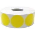 thumbnail image 2 of Hot Yellow Circle Dot Stickers | 1" Inch Round | 500 Pack, 2 of 3