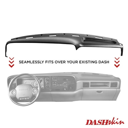 DashSkin Molded Dash Cover for 94-97 Dodge Ram in Black (USA Made) 9497DR Vehicle Specific