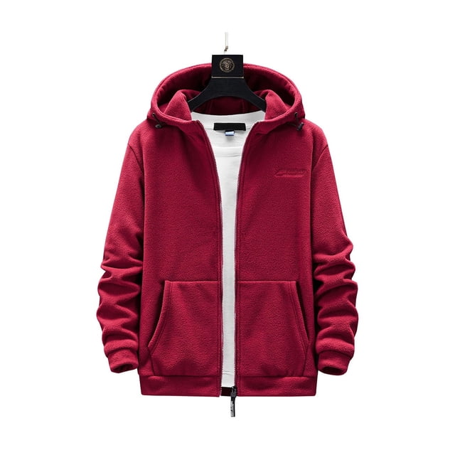 Suéter con capucha y cárdigan de lana para primavera y otoño, versión oficial, fertilizante para exteriores, talla grande, para hombre