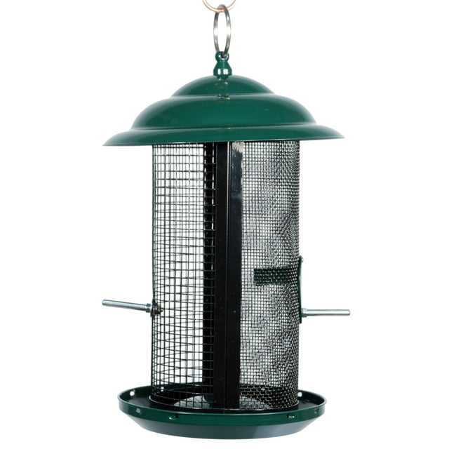 Comedero para pájaros Woodlink, malla para cardos y semillas, 1,36 kg de capacidad