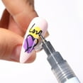 Nail Enhancement Tools 3D Paint Pen Nail Tracing Point Flower Pen Nail