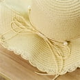 thumbnail image 7 of Clearance Sale!! Women's Beach Sun Straw Hat Uv Upf 50+ Travel Foldable Brim Summer Uv Hat Spring Summer Mesh Sunshade Hat Flower Temperament Wedding Dress Hat Sun Hat Fashion Hat for Woman Bg2, 7 of 7