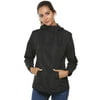 Womens Lightweight Raincoat Hooded Waterproof Active Outdoor Rain Jacket