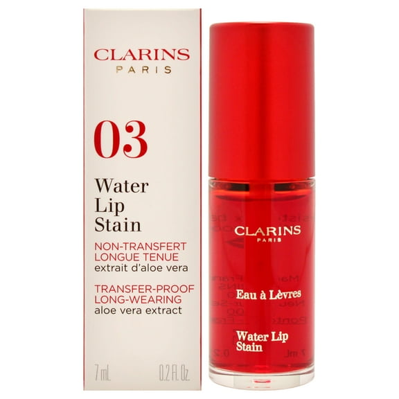 Water Lip Stain - 03 Red Water by Clarins for Women - 0.2 oz Lipstick