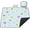 Blue Flower, variant on General Extra Large Picnic Blanket Waterproof,80"x 80"Foldable Machine Washable Beach Blanket,Outdoor Blanket for 6-8 Adults,Suitable for Crawling,Park Beach,Camping,Hiking,Family,Merry Christmas