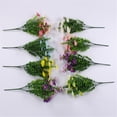 thumbnail image 6 of 1 Bouquet Artificial Daisy Flowers, Silk Daisy Flowers with Stem Faux Daisy Bouquet for Home Garden Wedding Decoration,white, 6 of 8
