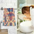 thumbnail image 7 of Yayeee 100% Cotton Hand Towels for Bathroom 16" x 28" Soft Absorbent Kitchen Towel, Colorful Abstract Eagle, 7 of 7