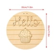 thumbnail image 2 of DIY Seasonal Welcome Sign With Interchangeable Front Door Porch Pendant, 2 of 9