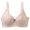 Beige BG105C, variant on Women Bra Womans Underwear Lift up Lace Gathered Bras Solid Color Comfy Thin Brassiere Ladies Plus Size Everyday Wear Yellow 90C