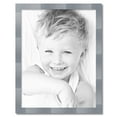 thumbnail image 2 of ArtToFrames 26" x 34" Light Silver Picture Frame, 26x34 inch Silver Wood Poster Frame (WOM-4827), 2 of 7