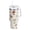Watercolor Mushrooms Pattern, variant on 40 oz Insulated Stainless Steel Tumbler Double Wall Stainless Steel Tumbler with 2-Way Drinking Snowflake and Feather Pattern