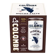La Colombe Mocha Draft Latte Cold Brew Coffee, 9 fl oz, 4 Pack Cans