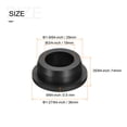 thumbnail image 2 of Unique Bargains Rubber Grommet Mount Dia 1-9/64' (29mm) Round T Type for Wire Protection 4 Pack, 2 of 5