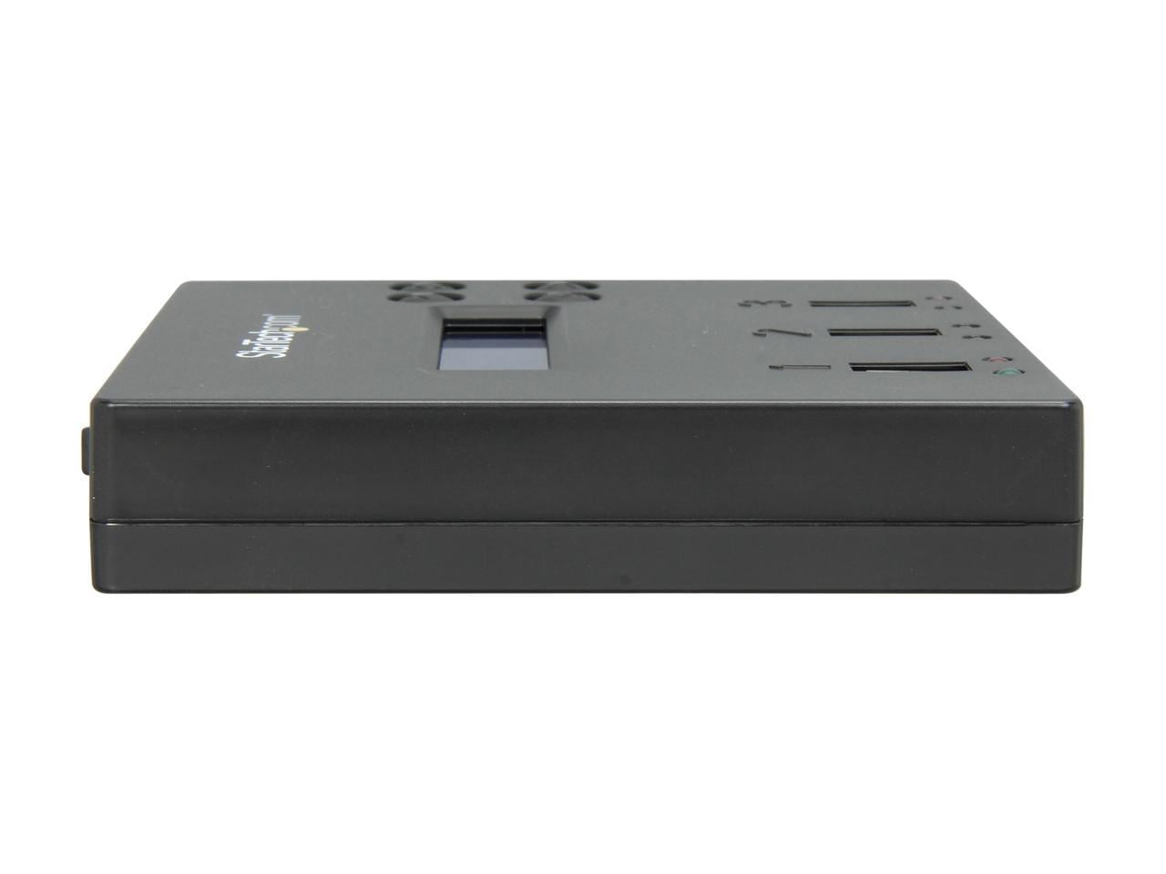 StarTech.com 1:2 Standalone USB Duplicator & Eraser - Flash Drives - TAA Compliant - USB 2.0 Memory Stick Duplicator Eraser