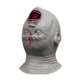 thumbnail image 3 of Máscara de Halloween aterradora Yuyangstore tocado de extraterrestre espeluznante completa para la cabeza, 3 of 8