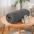 thumbnail image 4 of GONUES Heated Mattress Pad Queen Size 60"x80", Soft Coral Fleece Bed Warmer with Dual Control, 10-Hour Auto-off & 4 Heat Settings, Fast Heating, Machine Washable, Gray, 4 of 9