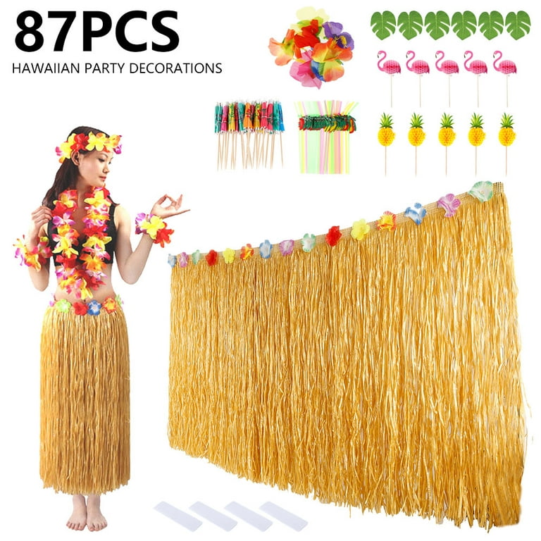 Hibiscus Straw Topper