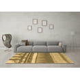 thumbnail image 3 of Ahgly Company Indoor Rectangle Abstract Brown Contemporary Area Rugs, 2' x 5', 3 of 4