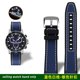 thumbnail image 3 of Correa de reloj de caucho con estampado de nailon de alta calidad de 22 mm adaptada a la serie Tissot T125 Speed Seagull Ocean Star, 3 of 5
