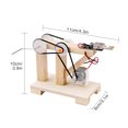 thumbnail image 4 of Kit de construcción de generador de mano de madera DIY ensamblar generador de manual de mad Abanopi Bloque de construcción, 4 of 7