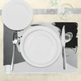 thumbnail image 3 of Ambesonne Retro Place Mats Set of 4, Digital Girl, Standard Size, Black Grey, 3 of 6