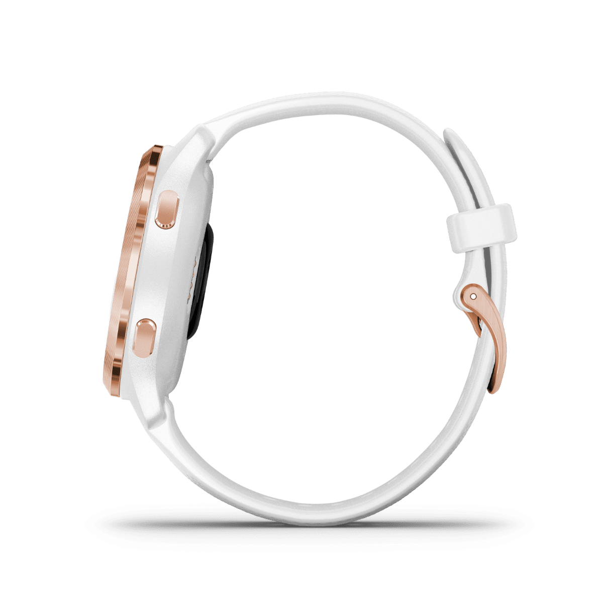Garmin Venu 2s, Rose Gold Bezel with White Band, GPS Smartwatch (Garmin Certified )