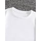 thumbnail image 2 of Girls' Cute Capybara & Fruit Print Casual T-Shirt - Comfy Polyester, Round Neck Short Sleeve Top for Summer Fun, Shirts for Girls, 2 of 5