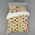 thumbnail image 2 of Ambesonne Colorful Bedding Set 3 Pcs, Bakery Polka Dots, Twin, Multicolor, 2 of 3