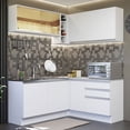 thumbnail image 2 of Cocina Integral de Esquina 329cm Madesa Glamy 02 Blanco, 2 of 5
