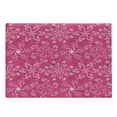 thumbnail image 1 of Hot Pink Cutting Board, Floral Arrangement Pattern on Hot Pink Background Spring Flourish Bloom, Decorative Tempered Glass Cutting and Serving Board, Large Size, Hot Pink White Purple, by Ambesonne, 1 of 1