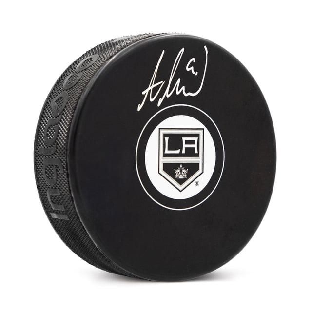 Adrian Kempe Rondelle de Hockey des Los Angeles Kings Autographiée