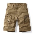 thumbnail image 4 of Pantalones cortos para hombre, holgados, informales, de gran tamaño y con múltiples bolsillos, 4 of 5