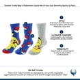 thumbnail image 6 of Textiel Trade Boy's Pokemon Catch Me If You Can Novelty Socks (3 Pair), 6 of 6