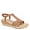 Tan, variant on Easy Street Women's Dorinda Wedge Sandal, White, 7