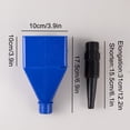 thumbnail image 2 of zanvin Tools Convenient Buckle Funnel Free Gasoline Oil Thickened Mouth Refueling Funnel Self-driving Emergency Tool, 2 of 6