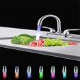 thumbnail image 5 of 2 PCS LED Water Faucet, 7 Colors Changing Glow Water Faucet Light Water Flow Color Changing Faucet Tap Sink Faucet for Kitchen Bathroom, 5 of 5