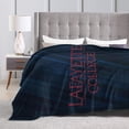 thumbnail image 4 of Lafayette College Logo Fleece Blanket, Very Soft Microfiber Flannel Blanket for Couch Warm and Cozy for All Seasons, 4 of 6