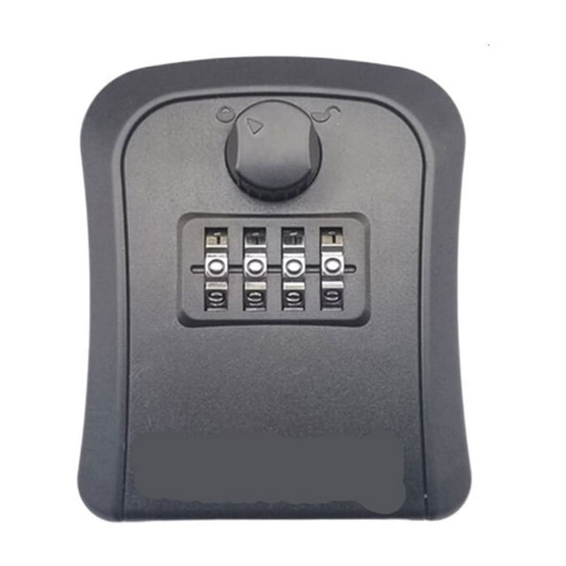 Boîte de Rangement Murale pour Clés Combinaison à 4 Chiffres Sécurité par Mot de Passe, Rangement de Clés de Bureau