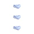 thumbnail image 4 of Advancent Toalla de algodón Toalla de a mano Aborto de agua Cabeza de secado rápido Turbante Suministros de viaje Accesorios de hotel Azul Type1 NO1, 4 of 6